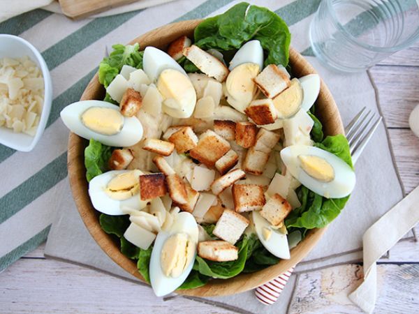 Recept Enkel caesarsallad