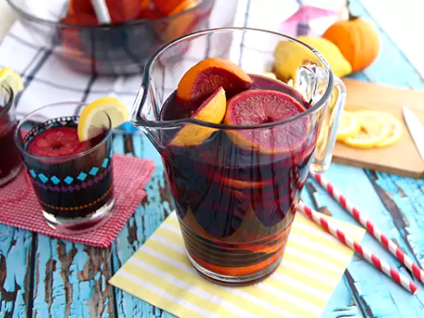Recept Sangria med citrusfrukter