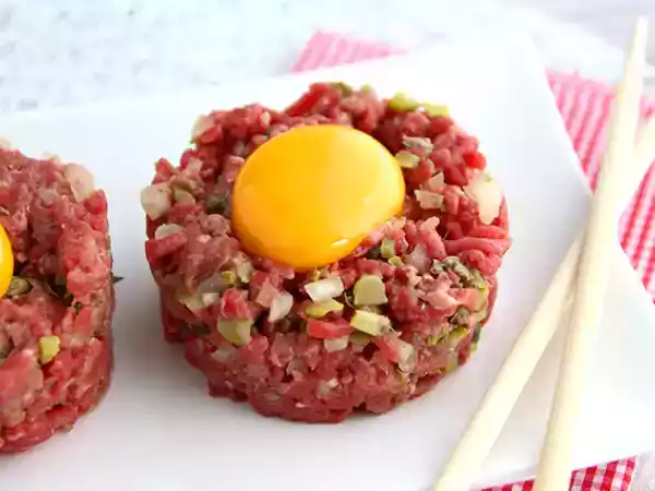 Recept Tartar av nötkött