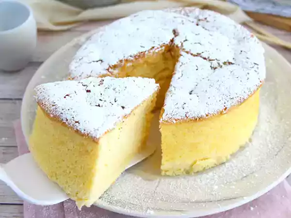 Recept Japansk cheesecake (lätt och luftig)