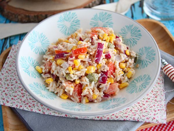 Recept Rissallad (enkel och snabb)