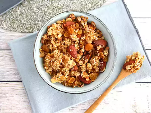 Recept Müsli, hemlagat granola