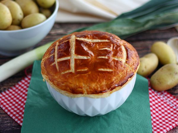 Recept Smördegssoppa med purjolök och potatis