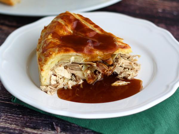 Recept Pärlhönspaj med foie gras