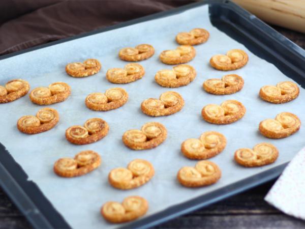 Recept Snabba och enkla smördegspalmer