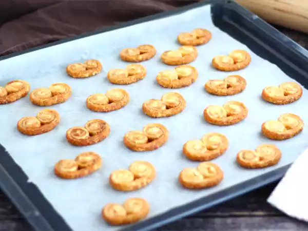 Recept Snabba och enkla smördegspalmer