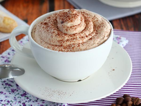 Recept Iskall cappuccino, en utsökt kaffedessert