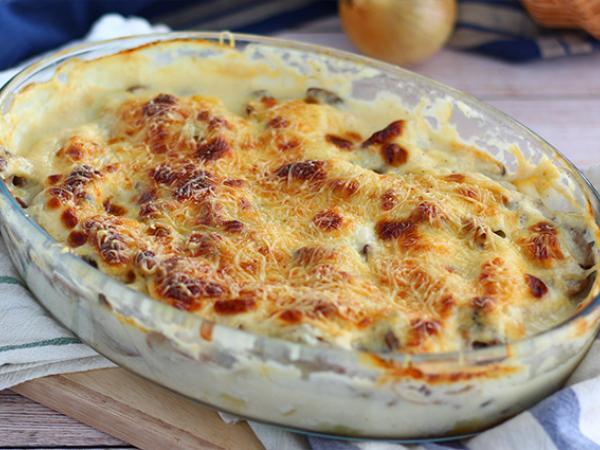 Recept Gratin av fisk, en enkel och lätt recept