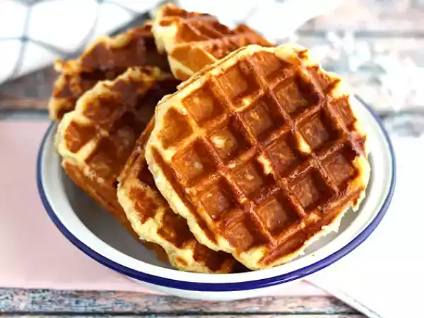 Recept Traditionella våfflor från liège