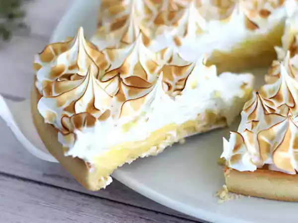Recept Citronmarängpaj