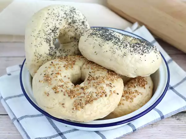 Recept Hemlagade bagels