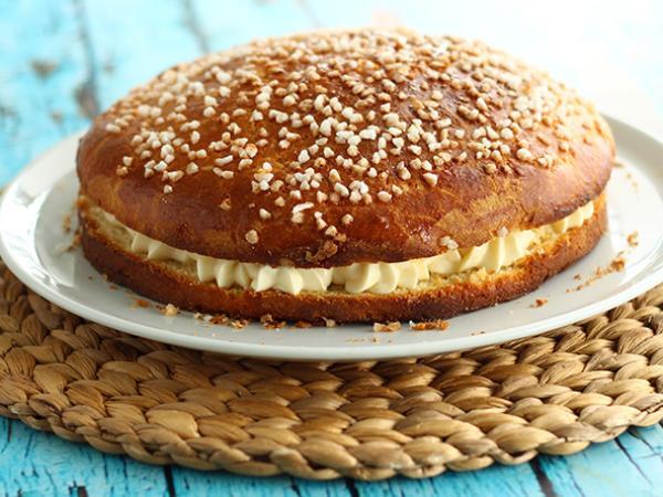 Recept Tarte tropézienne förklarad steg för steg