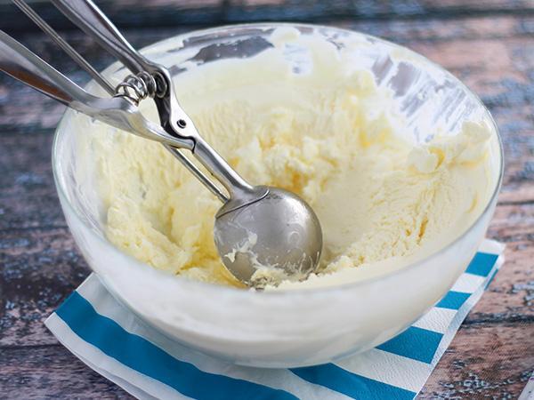 Recept Hemlagad glass utan glassmaskin