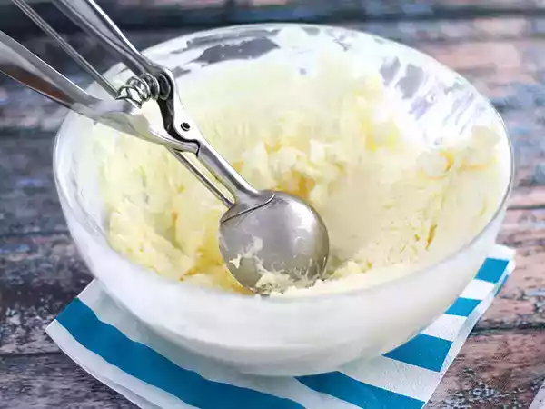 Recept Hemlagad glass utan glassmaskin