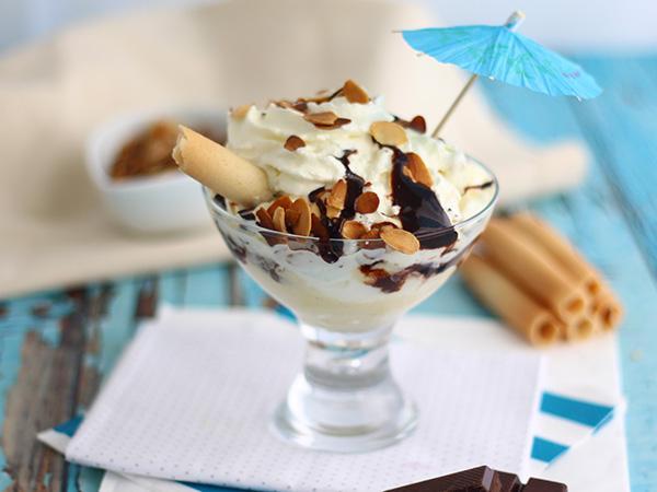 Recept Dame blanche, den enkla glassen som är ultra-gourmet