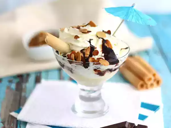 Recept Dame blanche, den enkla glassen som är ultra-gourmet