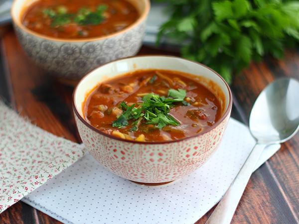 Recept Harirasoppa, enkel och väldoftande