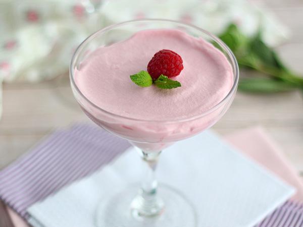 Recept Hallonmousse