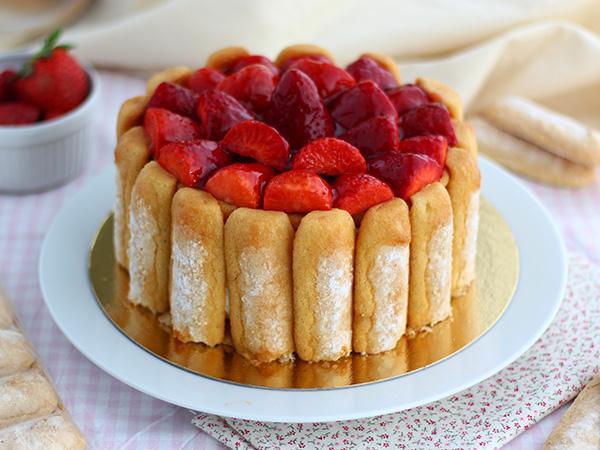 Recept Snabb och enkel jordgubbstårta
