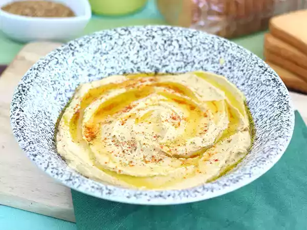 Recept Krämig libanesisk hummus