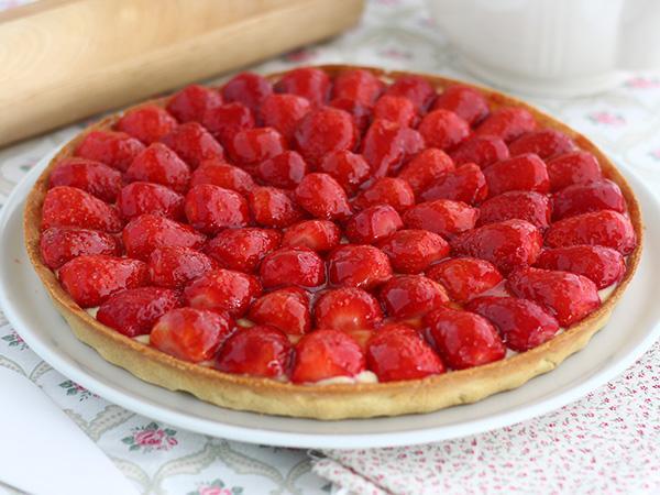 Recept Jordgubbstårta