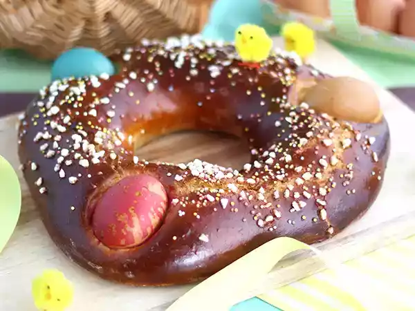 Recept Mouna, traditionell påskbrioche