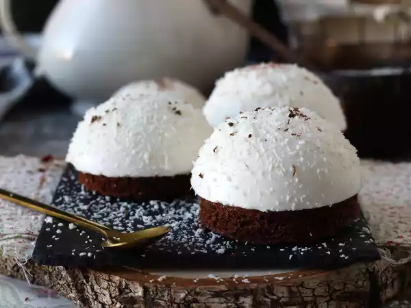 Recept En choklad- och kokosdessert som är både smältande och krispig!