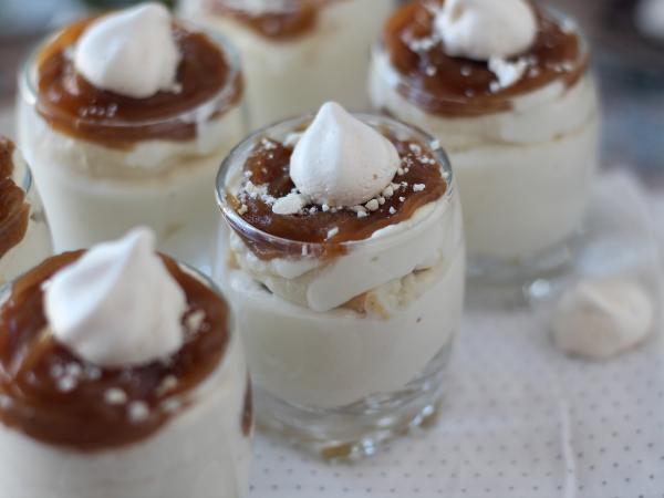 Recept Glas i mont blanc-stil med kastanjekräm