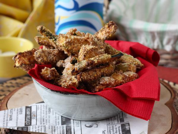 Recept Zucchinifrites i air fryer