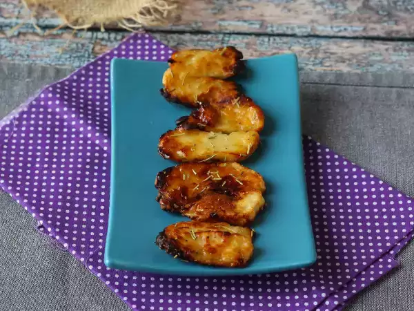 Recept Halloumi med honung grillad i air fryer