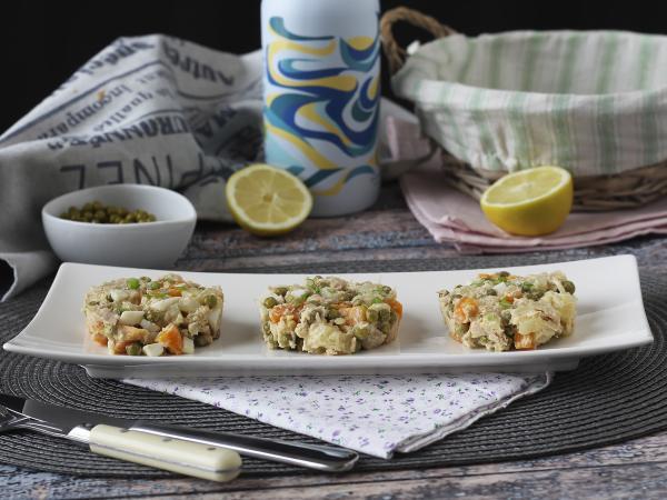 Recept Rysk sallad med hemgjord majonnäs