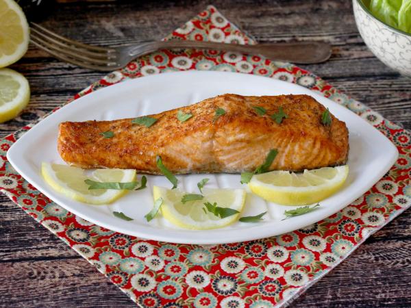 Recept Lax i luftfritös: hälsosam och smakrik