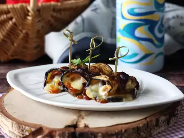 Recept Auberginerullar i luftfritös