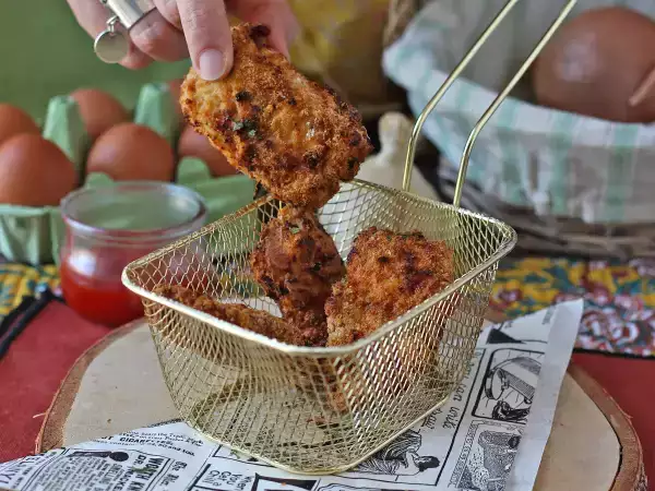 Recept Panerad kyckling i air fryer: lätt och klar på 20 minuter