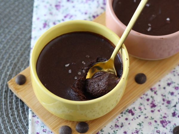 Recept Den perfekta chokladmoussen, ultra gourmet med en hint av salt