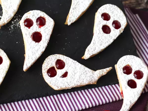 Recept Spökbiskvier: det enklaste och roligaste halloween-receptet att göra med barn
