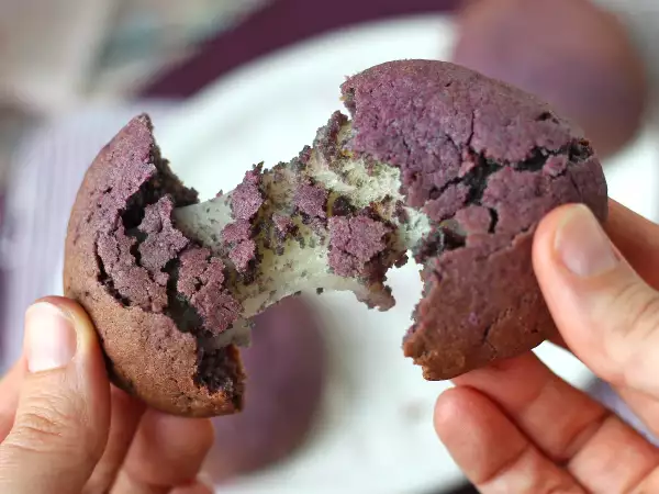 Recept Mochi-kakor med ube