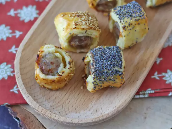 Recept Korv- och ostbollar i luftfritösen