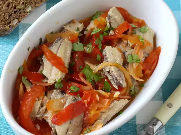 Recept Sardiner på burk i escabèche-stil