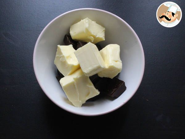 Chokladbrownie - Beredning steg 1