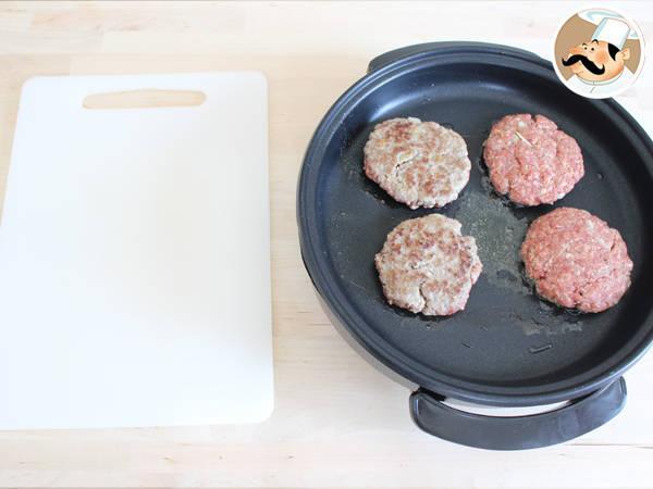 Hamburgare av nötkött - Beredning steg 3