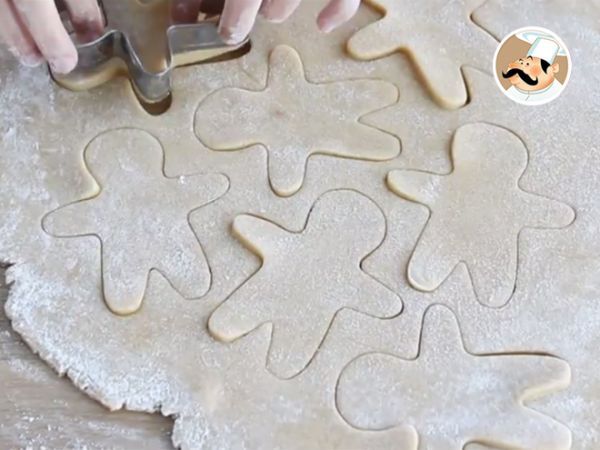Kex med pepparkaksgubbar - Pepparkaksgubbar - Beredning steg 4