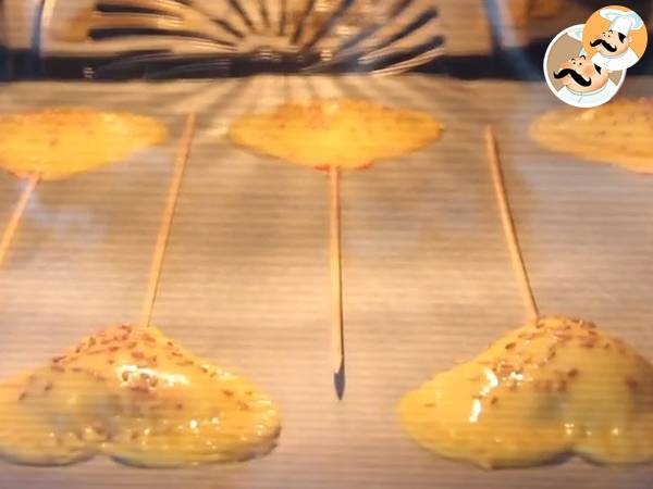 Hjärtformade Pie Pops för alla hjärtans dag - Beredning steg 8