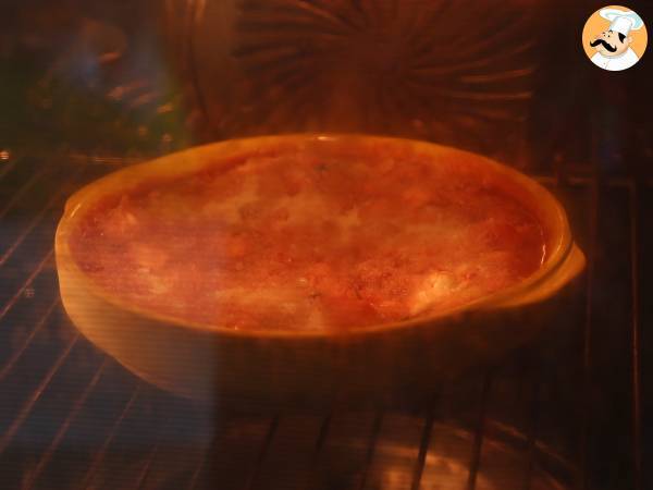 Snabb och tröstande gnocchigratäng med tomat och mozzarella - gnocchi alla sorrentina i ugnen - Beredning steg 6