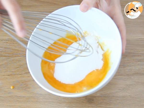 Crème brûlée - Beredning steg 1