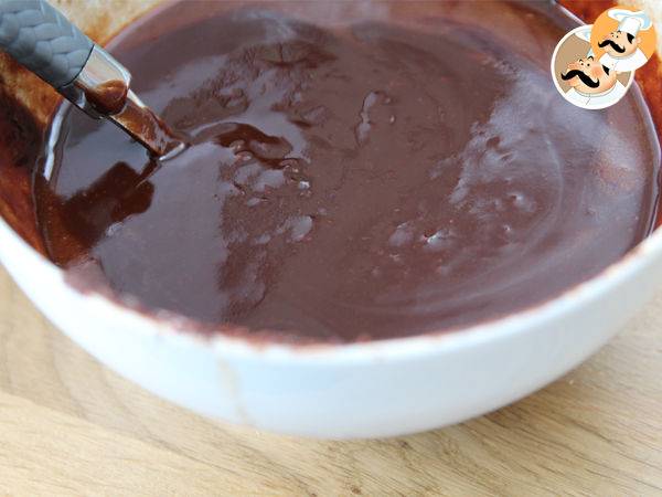 Chokladfondant med ultra rinnande kärna steg för steg - Beredning steg 3