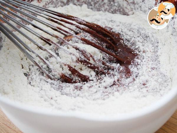 Chokladfondant med ultra rinnande kärna steg för steg - Beredning steg 4
