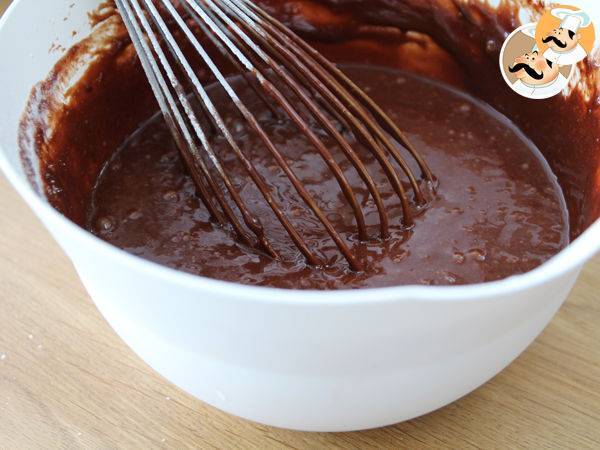 Chokladfondant med ultra rinnande kärna steg för steg - Beredning steg 5