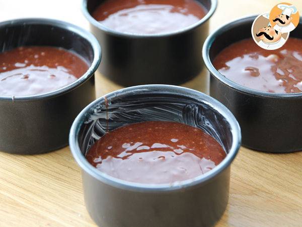 Chokladfondant med ultra rinnande kärna steg för steg - Beredning steg 6