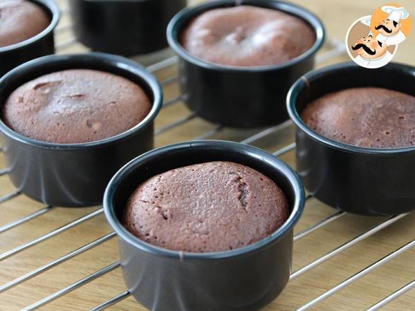 Chokladfondant med ultra rinnande kärna steg för steg - Beredning steg 7